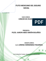 Caso Clinico Octubre-Cancer de Ovario