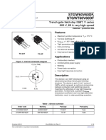 STGW60V60DF, STGWT60V60DF: Trench Gate Field-Stop IGBT, V Series 600 V, 60 A Very High Speed