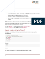 Strings: Python Strings Are Immutable, Which Means They Cannot Be Altered After They Are Created