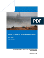 Russian Forces in The Western Military District: June 2021