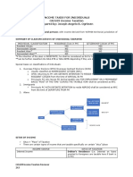 Income Taxes For Individuals CA5109 Income Taxation Prepared By: Joseph Angelo B. Ogrimen