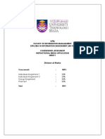 Coursework Assesment (Non Final Assessment) Revised 21 Oct 2021