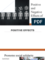 Positive and Negative Effects of Religion