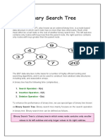 Binary Search Tree: Search Operation Insertion Operation Deletion Operation