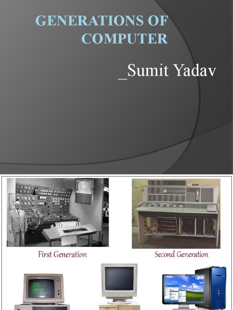 Generations of Computer | PDF