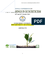 Fdocuments - in New Bearings in Ecocriticism Conference Abstracts