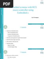 Embedded Systems With 8051 Micro-Controller Using Embedded C