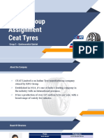 ACMM Group Assignment Ceat Tyres