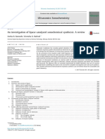 Ultrasonics Sonochemistry: Sneha R. Bansode, Virendra K. Rathod