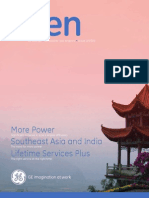 More Power Southeast Asia and India Lifetime Services Plus: GE Energy Jenbacher Gas Engines Issue 3/2009