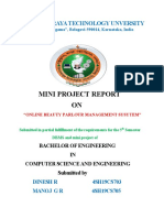 Mini Project Report ON: Vishvesvaraya Technology Unversity
