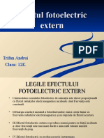 Efectul fotoelectric extern