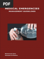 Medical Emergencies Management Guidelines