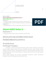 Materi Kkpi Kelas X