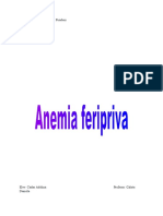 Anemia Feripriva Cadar Adelina Loredana