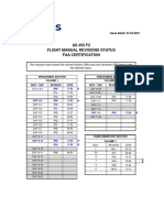 Flight Manual Revisions Status AS 355 F2 Faa Certification