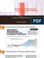 Peran Ormas Dalam Pemulihan Eko Massa Pandemi