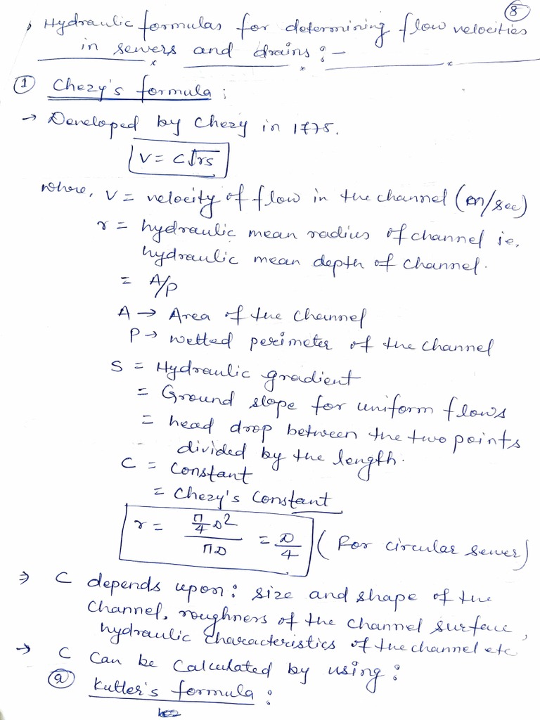 Hydraulic Design PDF