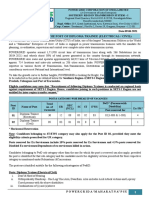 Recruitment For The Post of Diploma Trainee (Electrical / Civil)