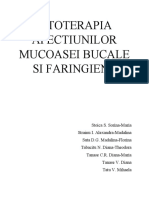 Fitoterapia afectiunilor mucoasei  buale si faringiene