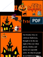 Halloween Traditions With Sound and Animation Reading Comprehension Exercises 60637