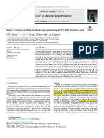 Journal of Manufacturing Processes: H.R. Lashgari, S. Li, C. Kong, M. Asnavandi, Sh. Zangeneh