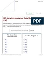 250 Data Interpretation Sets (Download PDF) - BankExamsToday