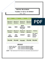 Jadwal Tpa PDF