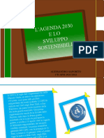 Agenda 2030 Compito Educazione Civica