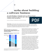 Four Myths About Building A Software Business