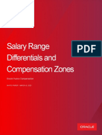 Salary Range Differentials and Compensation Zones