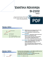 SI2103 MatematikaRekayasa Vektor