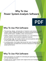Why To Use Power System Analysis Software