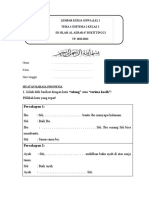Percakapan 1:: Lembar Kerja Siswa (LK) I Tema 4 Subtema 2 Kelas 1 SD Islam Al Azhar 67 Bukittinggi TP. 2021/2022