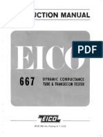 Eico 667 Instruction Manual