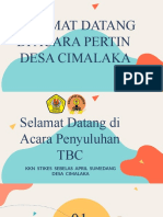 Penyuluhan TB Paru Di Desa Cimalaka