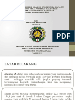 NO - Faktor Penyebab Kejadian Stunting Pada Balita Di Wilayah