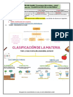 Sem. 2 - Química. - Clasificación de La Materia - Grupo 1