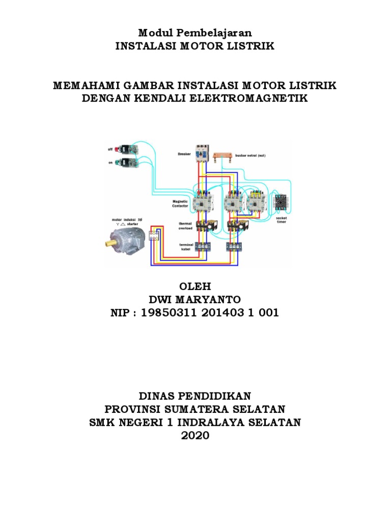 3.4 - Memahami Gambar Instalasi Motor Listrik Dengan Kendali ...