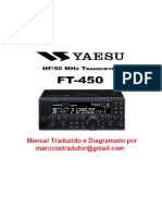 Ft-450 Yaesu Rádio Manual Pt