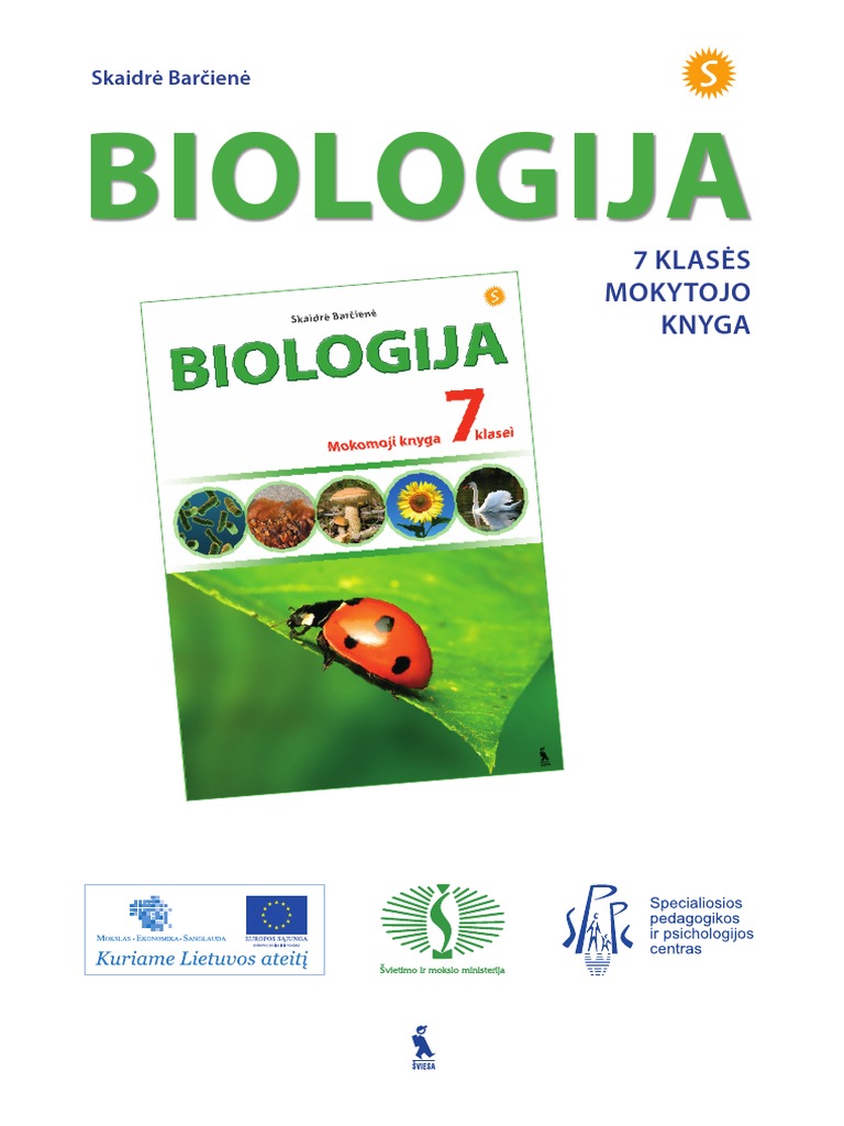 2011 Biologija 7 Klasei, Mokytojo Knyga PDF | PDF
