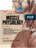 Activity 9 Group 3 Muscle Physiology - Odt