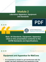 Laboratory Apparatus, Equipment and Standards
