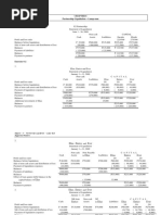 Partnership Liquidation - Lump-Sum Exercise 6-1