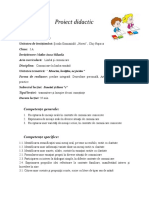 Proiect didactic    CLR 1