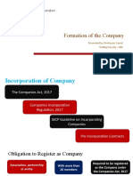 Chapter 3 - Formation of The Company