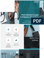 Post Infection Cough in Patients of Covid 19