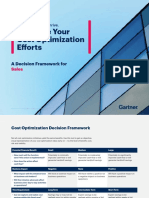 Cost Optimization Decision Framework Sales