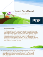 The Intermediate Schooler: Intellectual & Social Development