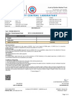 Covid PCR Test Report